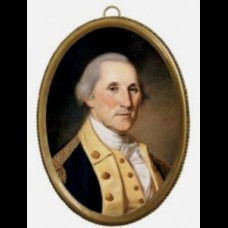 Oval George Washington in Uniform OUT OF STOCK