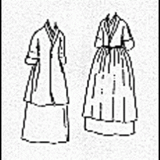 Bed Gown or Manteau-de-Lit Pattern 10% off msrp
